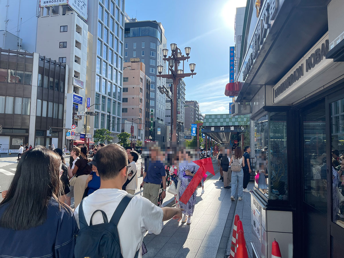 東京メトロ銀座線 浅草駅からCREAM LIVE ASAKUSAまで